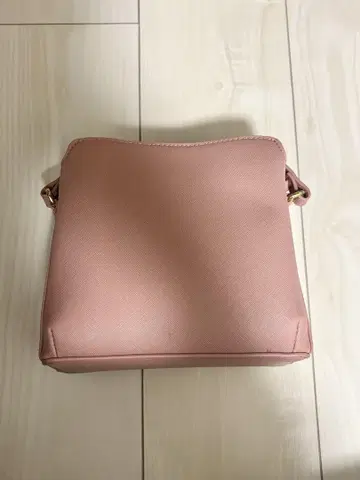 핑크 숄더백 지퍼
