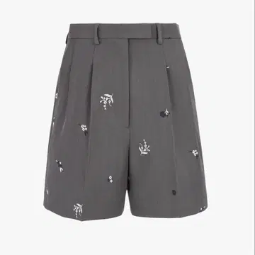 새상품 B. GARDEN SHORT PANTS 숏팬츠 꽃무늬 자수