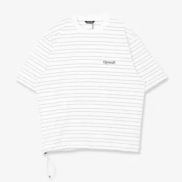 [OPTSTUFF] BORDER T-SHIRT (WHITE)