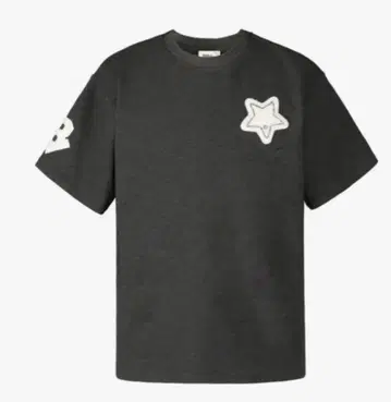 Bibiy B. STAR TEE GRAY