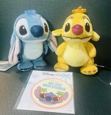 스티치 & 루벤 봉제 인형 Disney stanDs 스탠디즈