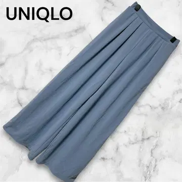 [ UNIQLO ] 유니클로 (S) / 여성용 크레이프 저지 와이드 팬츠