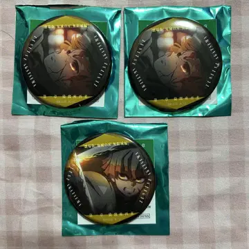 귀멸의 칼날 무한성 편 캔뱃지 아가츠마 젠이츠