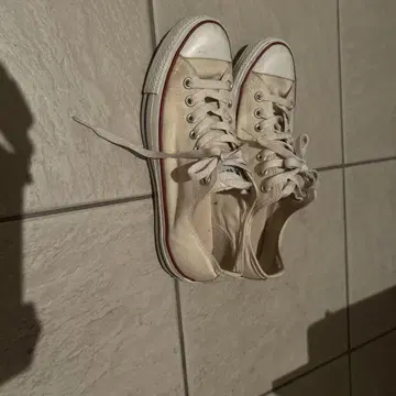 CONVERSE ALL STAR 화이트 로우컷