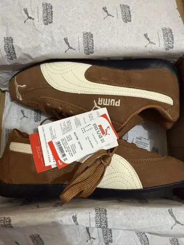 Puma 스피드캣 OG 스니커즈 브라운