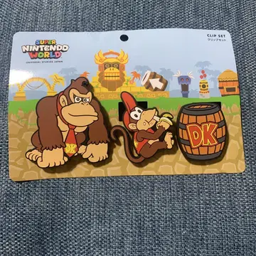 USJ 슈퍼 닌텐도 월드 동키콩 클립 세트