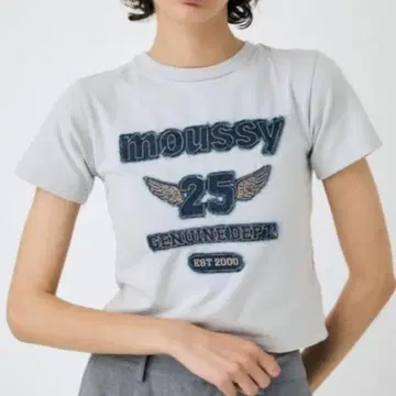 moussy 25주년 티셔츠