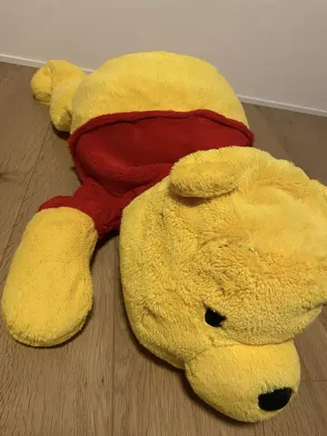 디즈니랜드 푸우 봉제 인형 약 100cm 무료배송! 잔여 1점