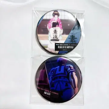 귀멸의 칼날 이야기가 담긴 등 컬렉션 캔뱃지 B 코마지&코유키 아카자
