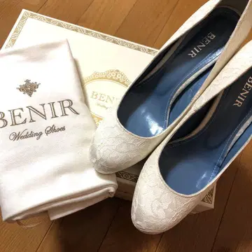 미사용 새상품 BERNI 레이스 신발 23cm (35)