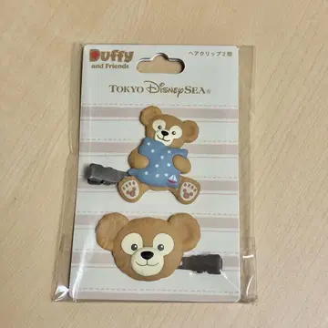 디즈니씨 더피 헤어 클립 헤어 액세서리 클립 헤어핀
