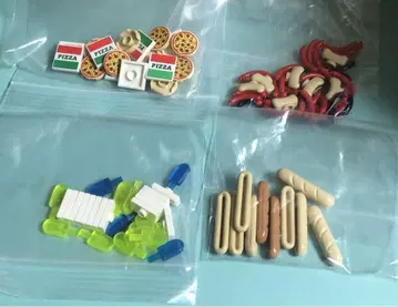 [ LEGO ] 피자 프랑스빵 아이스캔디 핫도그