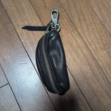 레드문 블랙 가죽 키케이스