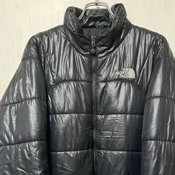 The North Face 블랙 다운 자켓