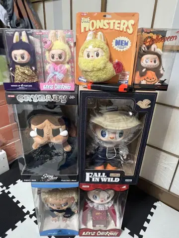 [정품.미개봉 새상품] POP MART LABUBU 7세트