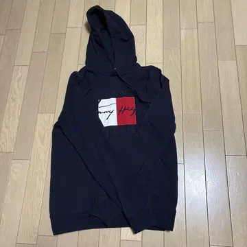 TOMMY HILFIGER 네이비 후드티 M