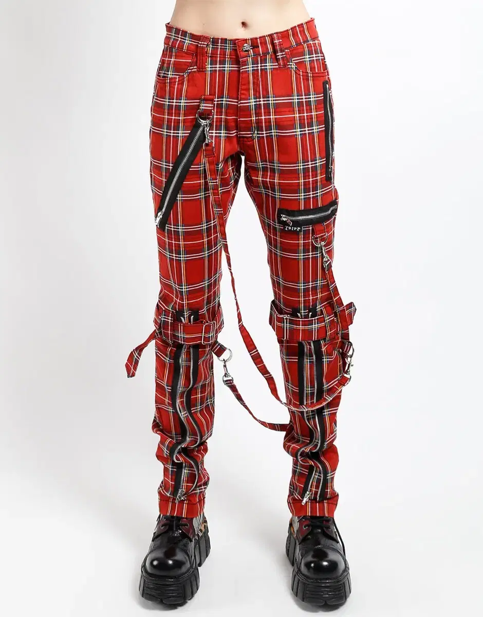 Tripp NYC Bondage Check Pants