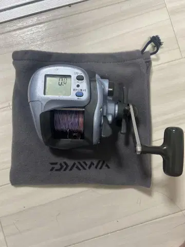 Daiwa 디지털 낚시릴 실버