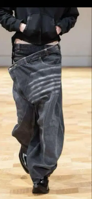ORIMI overlap baggy denim 오버랩 배기 데님