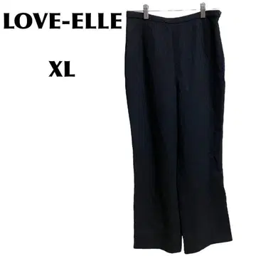 LOVE-ELLE/러브엘 [ 13AR ] 캐주얼 팬츠 스트라이프 블랙