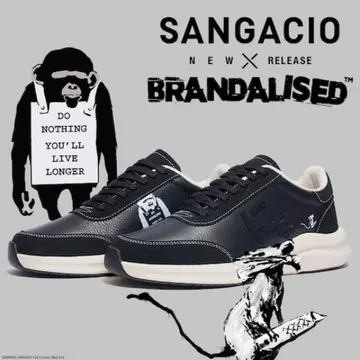 SANGACIO BRANDALISED 블랙스니커 신상