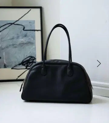 Large Boston Bag 블랙 eL 지나시스