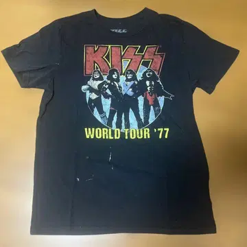 KISS WORLD TOUR '77 티셔츠