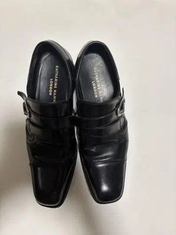 KATHARINE HAMNET LONDON 블랙 드레스 신발