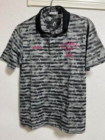 adidas 카모 패턴 피케 셔츠 골프웨어 골프 남성용 패션