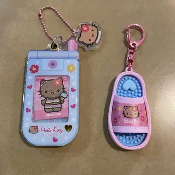일광화상 키티 슬라이드폰 키링 샌들 일광화상 헬로키티