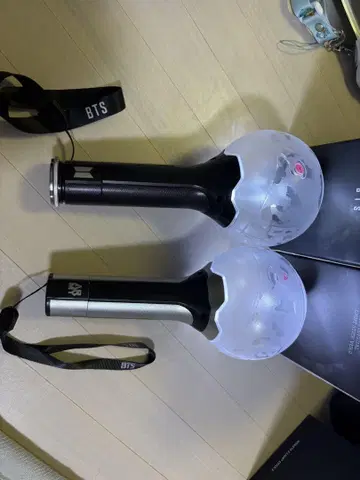 BTS 응원봉 2개 세트