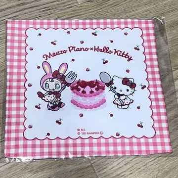 손수건 베리에 키티 SWEET BOX 타월 mezzopiano