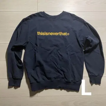 Thisisneverthat 맨투맨 네이비 L