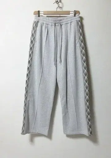 Schott 샷 BRAID 스웨트 팬츠 스웨트 팬츠 그레이
