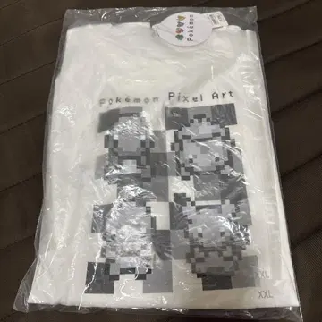 GU 포켓몬 픽셀 아트 T셔츠 XXL