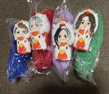 GLAY 흉내내기! 가라아게 군 퍼 마스코트 4종 세트