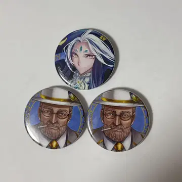 FGO Fes. 2025 캔뱃지 시황제 윌리엄 텔 3개