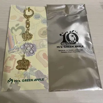 Mrs. GREEN APPLE 팝업 랜덤 참 키링 D