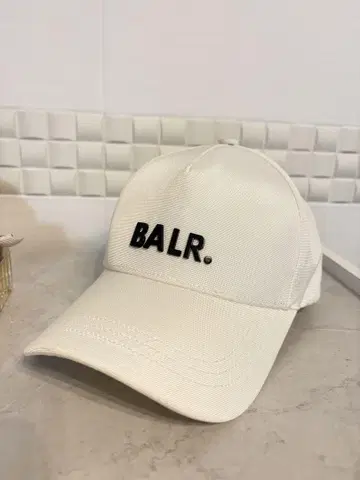 BALR. 화이트 야구 모자