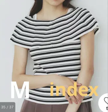 앞뒤 2way 오프숄더 빅 카라 니트 세탁기 사용 가능 M index