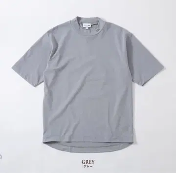미개봉 새상품 LACOSTE 그레이 5부 소매 티셔츠 02 사이즈