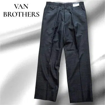 새상품 VAN BROTHER 슬랙스 센터 프레스