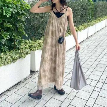 Kastane 시어 타이다이 원피스 타이다이 패턴