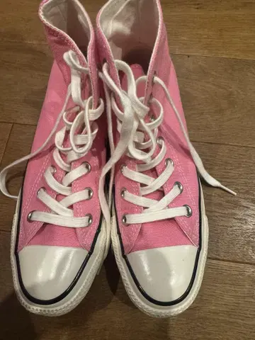 CONVERSE ALL STAR 핑크 하이컷 스니커즈