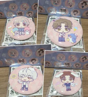 SEVENTEEN 세븐틴 돈키 산리오 캔뱃지 세트
