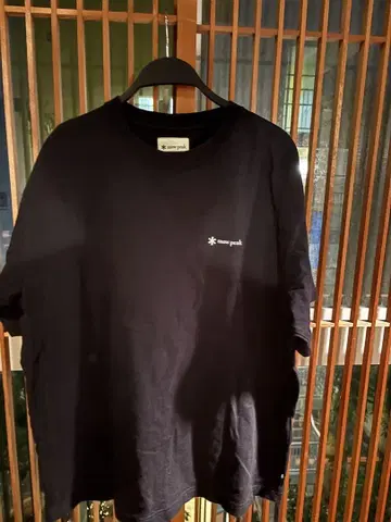 snow peak JOURNAL STANDARD 티셔츠 L 블랙