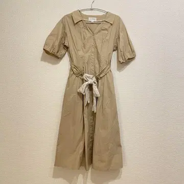 [새상품급] JILL STUART 반팔 무릎 기장 원피스 S 사이즈
