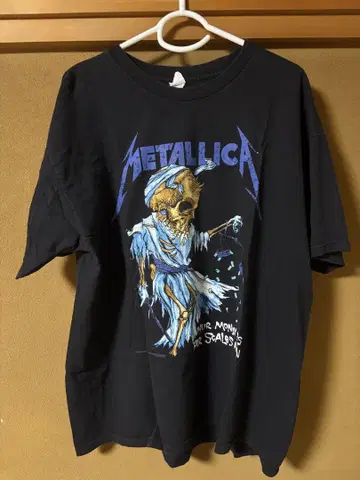 메탈리카 METALLICA 패스헤드 XL 사이즈 티셔츠 00년대 90년대
