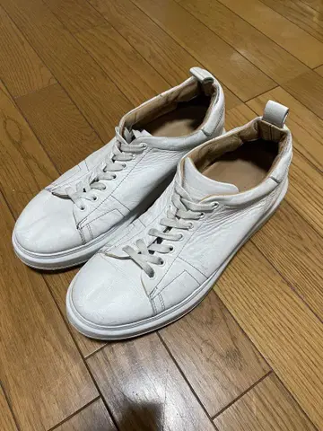 보에모스 BOEMOS BM-4891 WH 천연 가죽 스니커즈