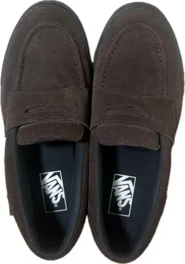 Vans 로퍼 'Brown/반스 로퍼 브라운 26.5